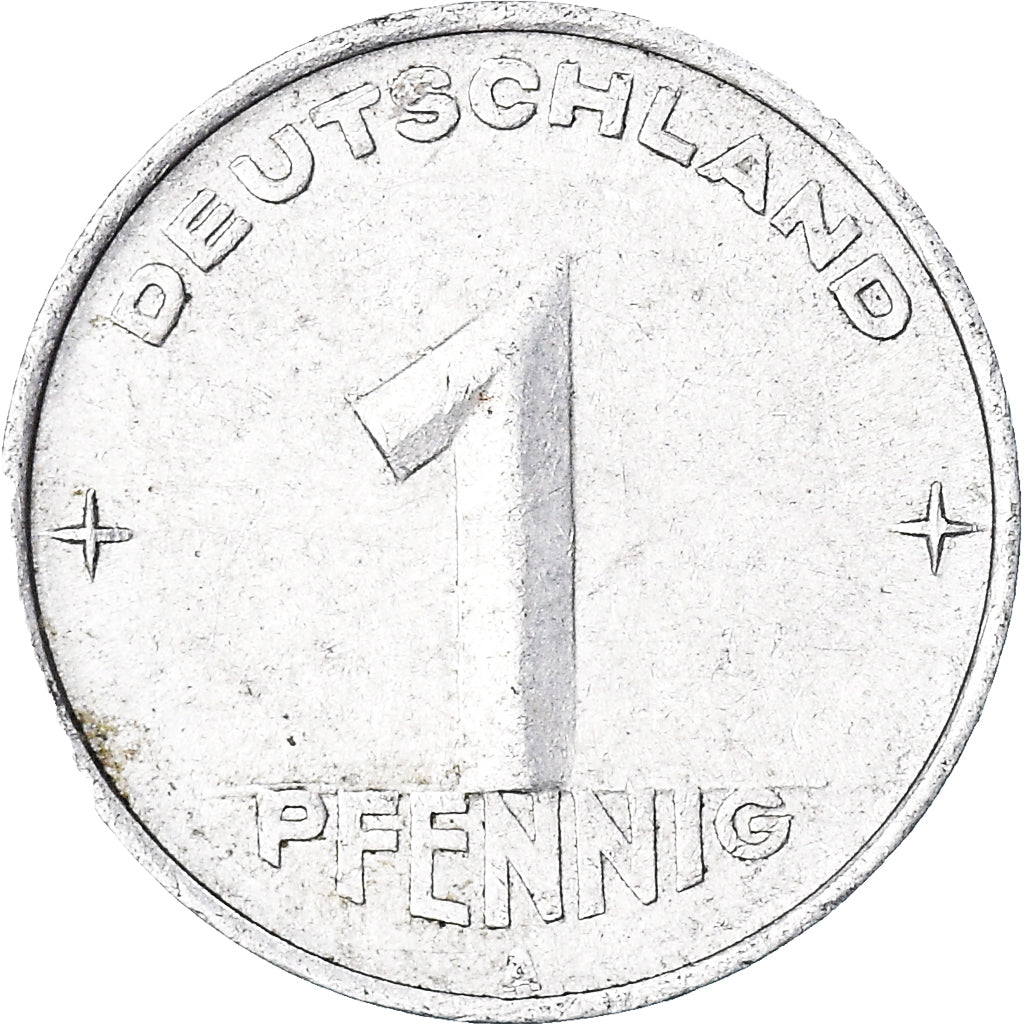 Moneta, Germania - Repubblica Democratica, 1 Pfennig, 1952
