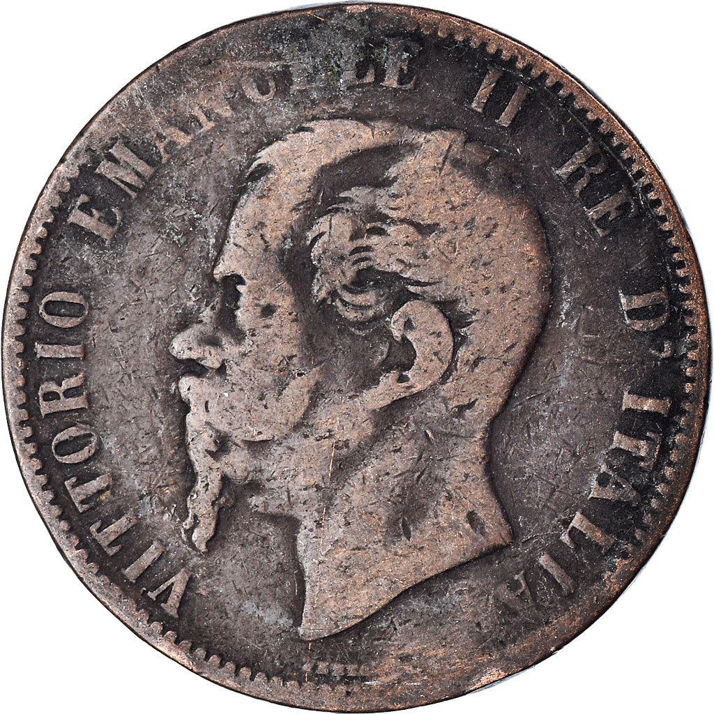 Coin, Italy, 10 Centesimi, 1867