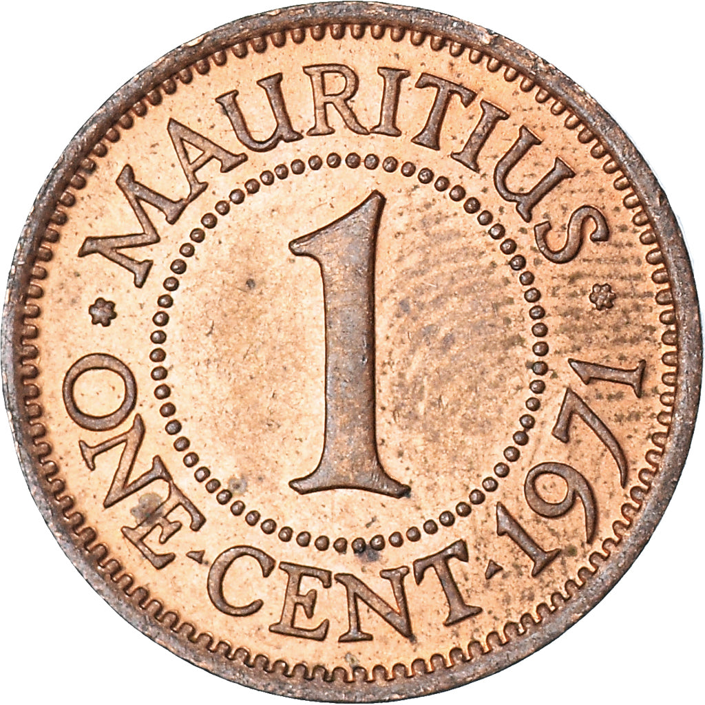 Moneta, Mauritius, Cent, 1971