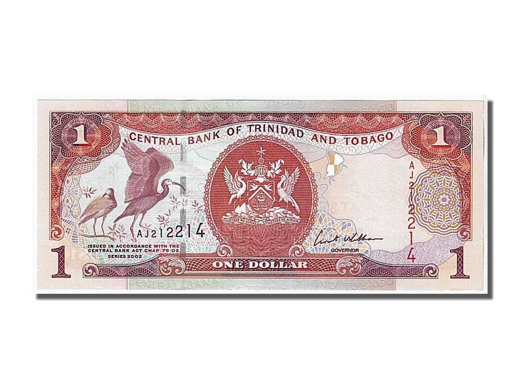 Banknote, Trinidad and Tobago, 1 Dollar, 2002, KM:41b, UNC(65-70)