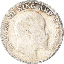 Munten, INDIA-BRITS, 1/4 Rupee, 1910