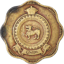 Moneda, Ceilán, 10 Cents, 1963