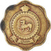Moneda, Ceilán, 10 Cents, 1963