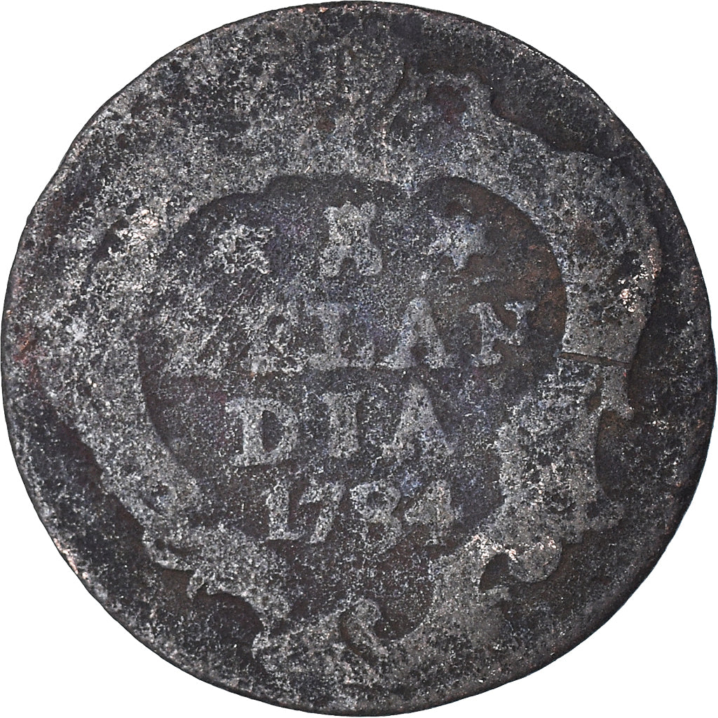 Monnaie, Pays-Bas, Duit, 1784