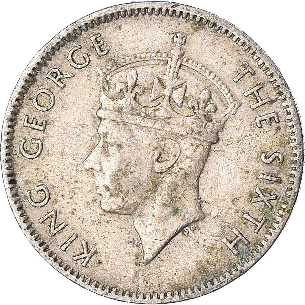 Coin, Mauritius, 1/4 Rupee, 1951