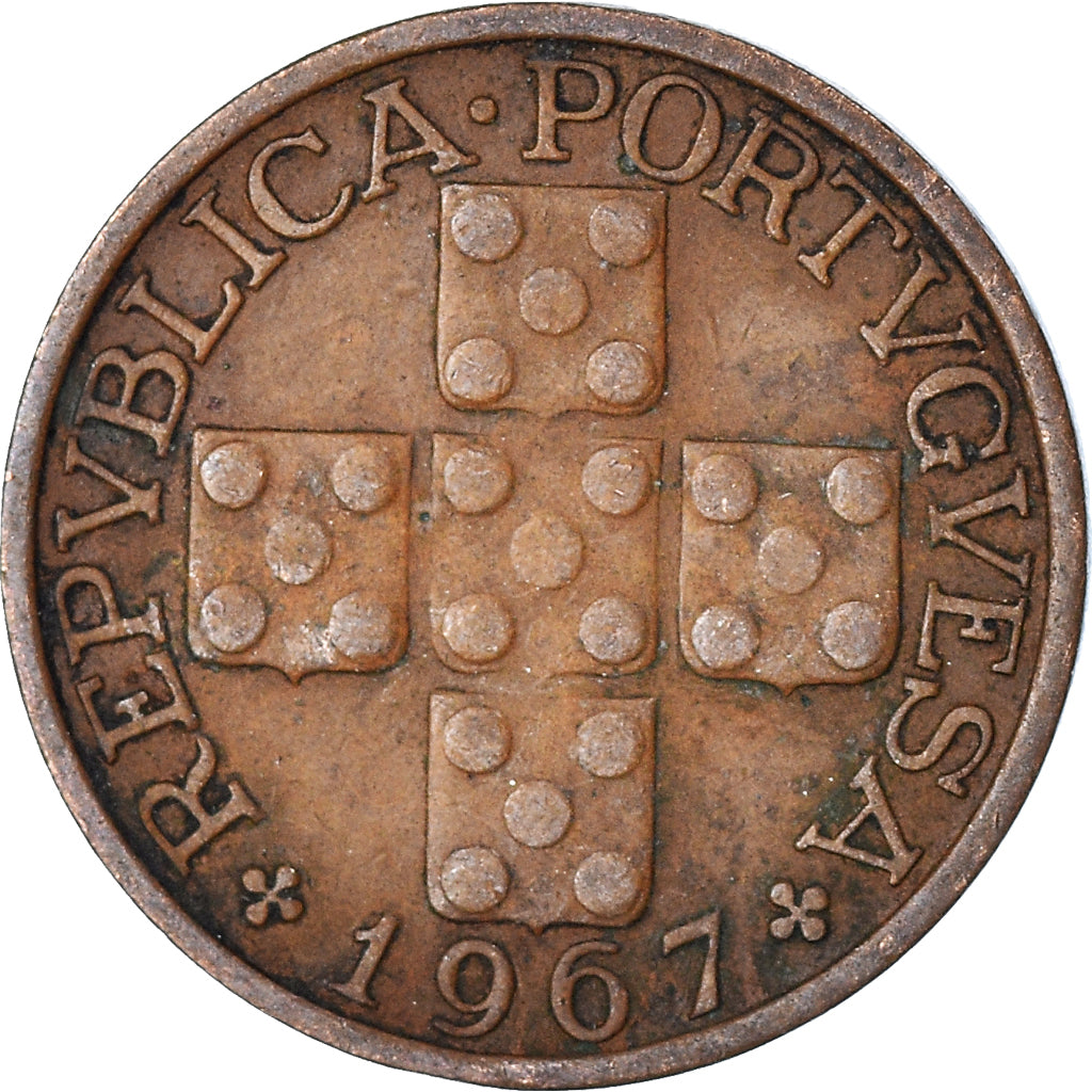 Coin, Portugal, 20 Centavos, 1967