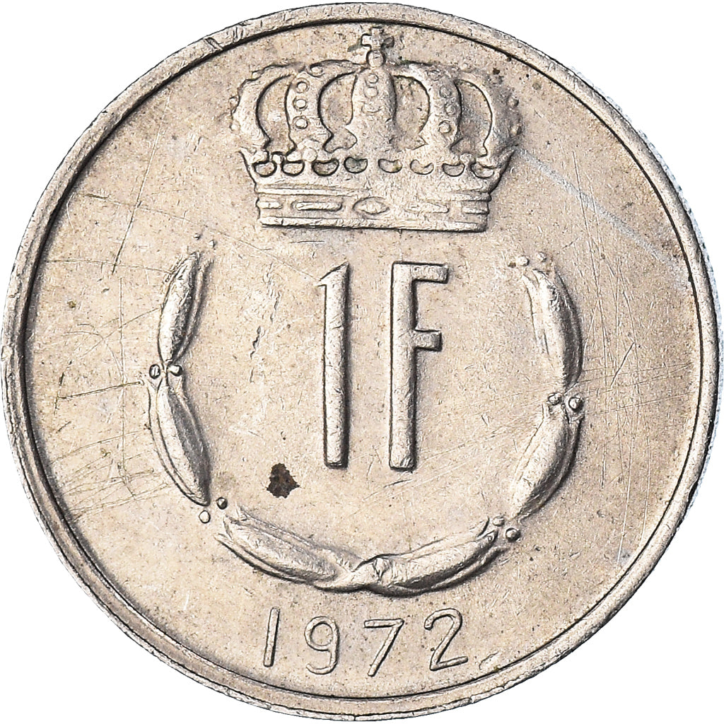 Moneda, Luxemburgo, Franc, 1972