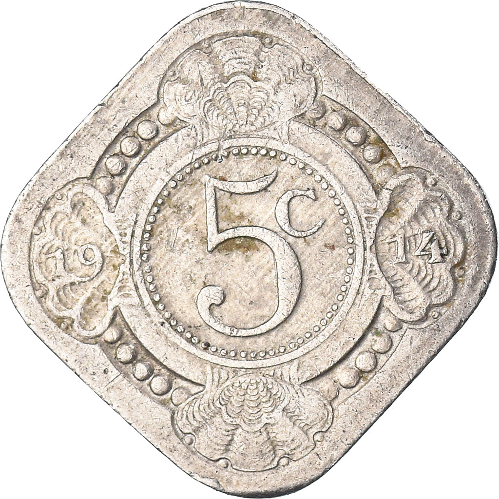 Moeda, Países Baixos, 5 Cents, 1923