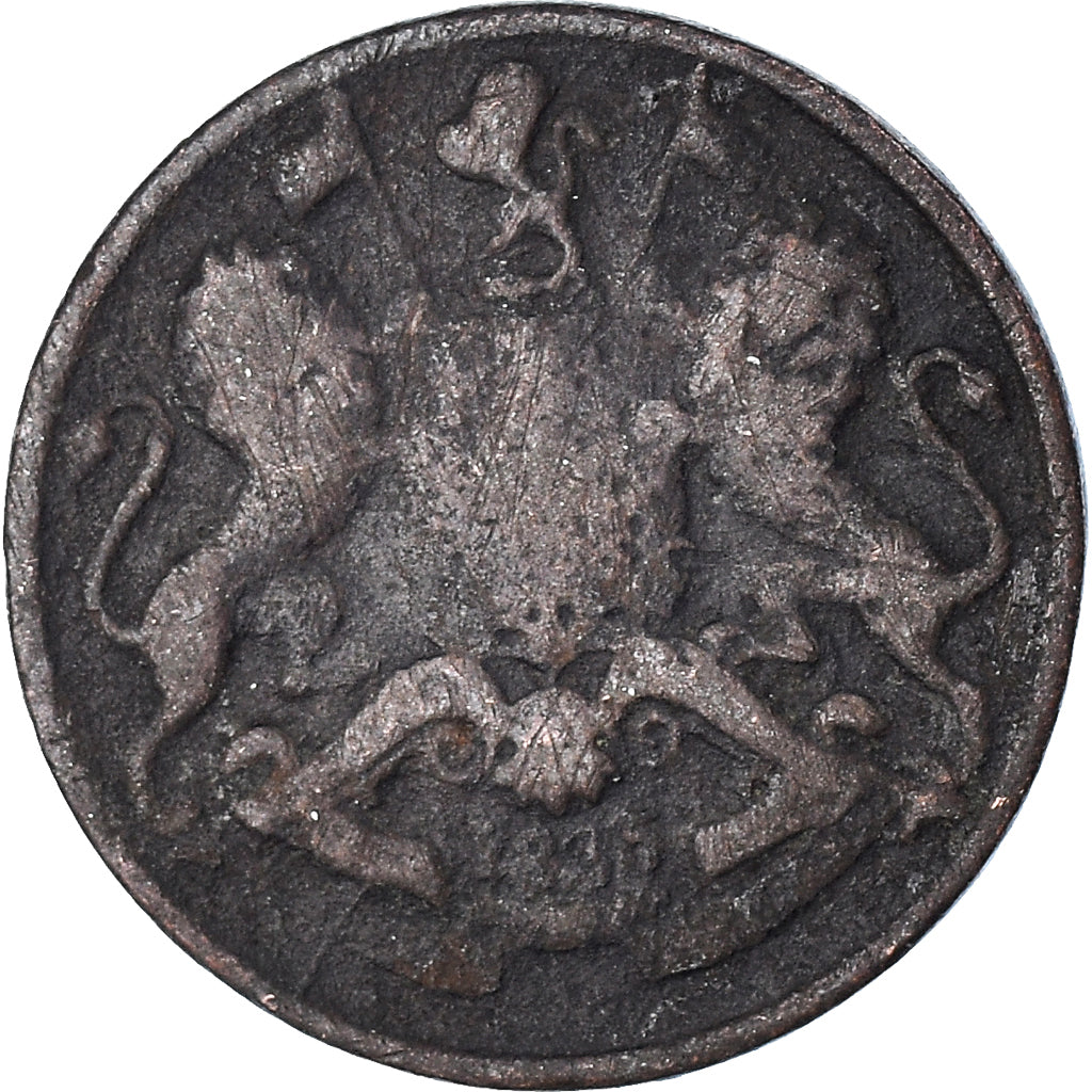 Moneda, India, 1/12 Anna, Undated