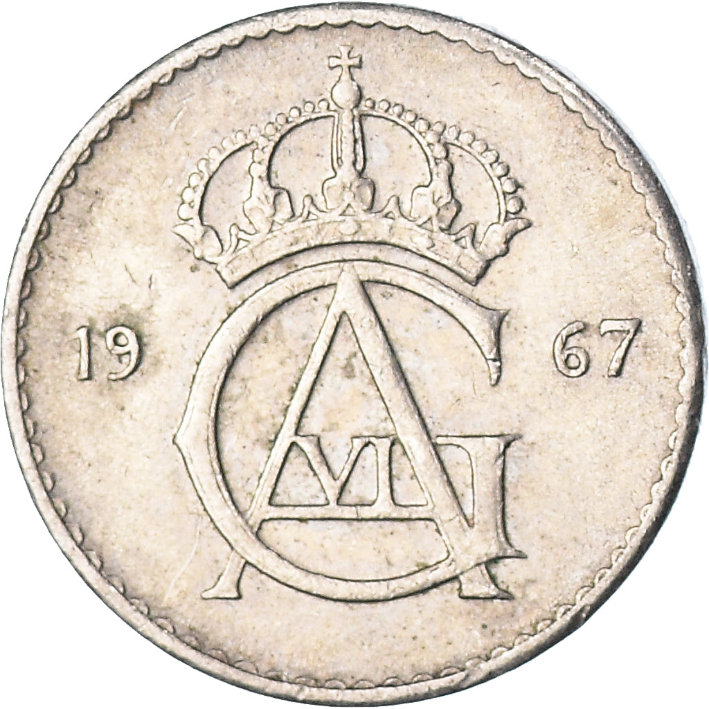 Coin, Sweden, 10 Öre, 1967