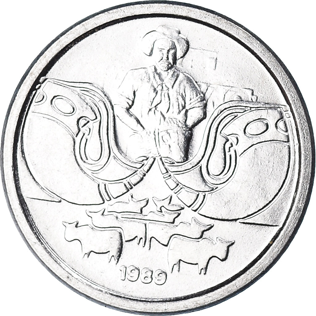 Münze, Brasilien, Centavo, 1989