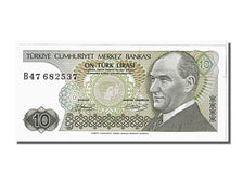 Banconote, Turchia, 10 Lira, 1970, KM:192, FDS