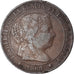 Munten, Spanje, 2-1/2 Centimos, 1868