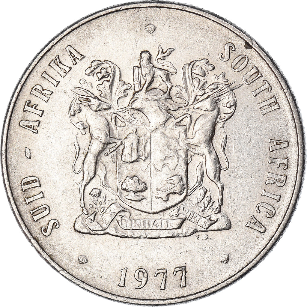 Monnaie, Afrique du Sud, Rand, 1977
