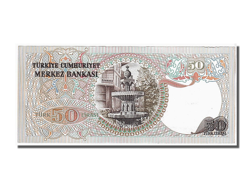 Turkey, 50 Lira, 1970, KM #188, UNC(65-70), L29249160