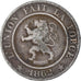 Moneda, Bélgica, 10 Centimes, 1862