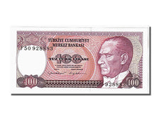 Geldschein, Türkei, 100 Lira, 1970, KM:194a, UNZ