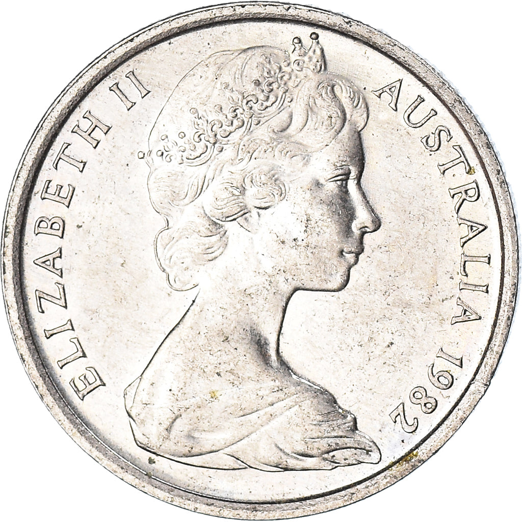 Moeda, Austrália, 5 Cents, 1982