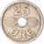 Munten, Denemarken, 25 Öre, 1929
