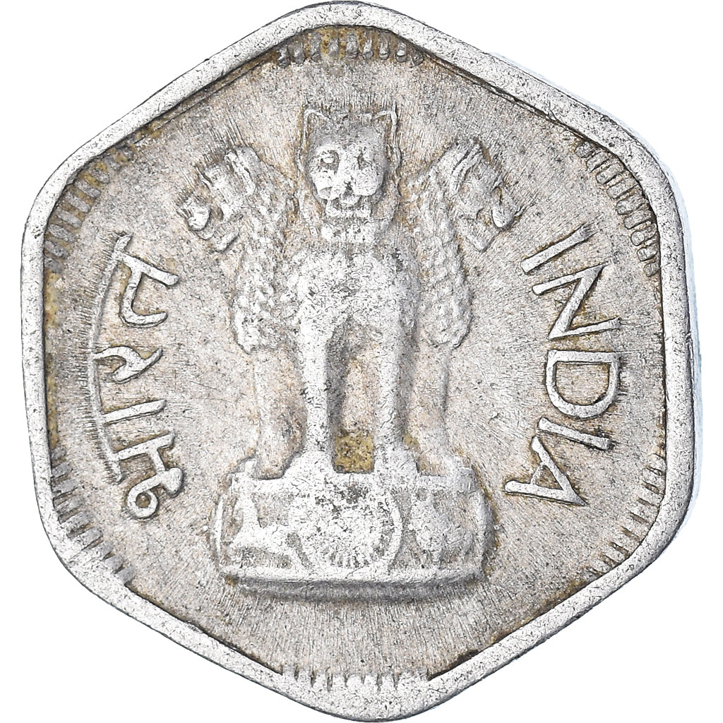 Coin, INDIA-REPUBLIC, 3 Paise, 1967