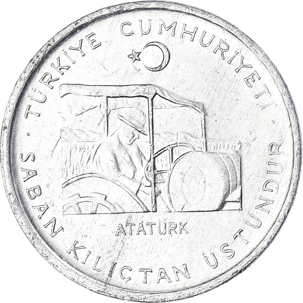 Moneda, Turquía, 10 Kurus, 1975