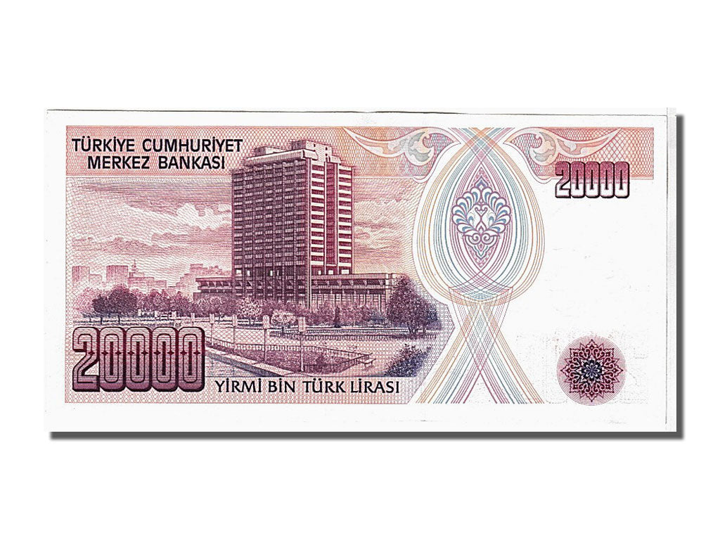 Turkey, 20,000 Lira, 1970, KM #202, UNC(65-70), E73565317