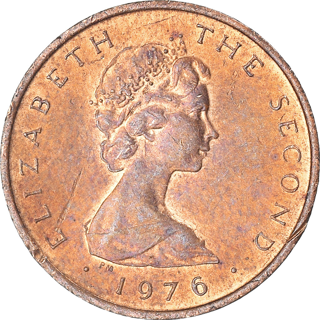 Coin, Isle of Man, 1/2 Penny, 1976