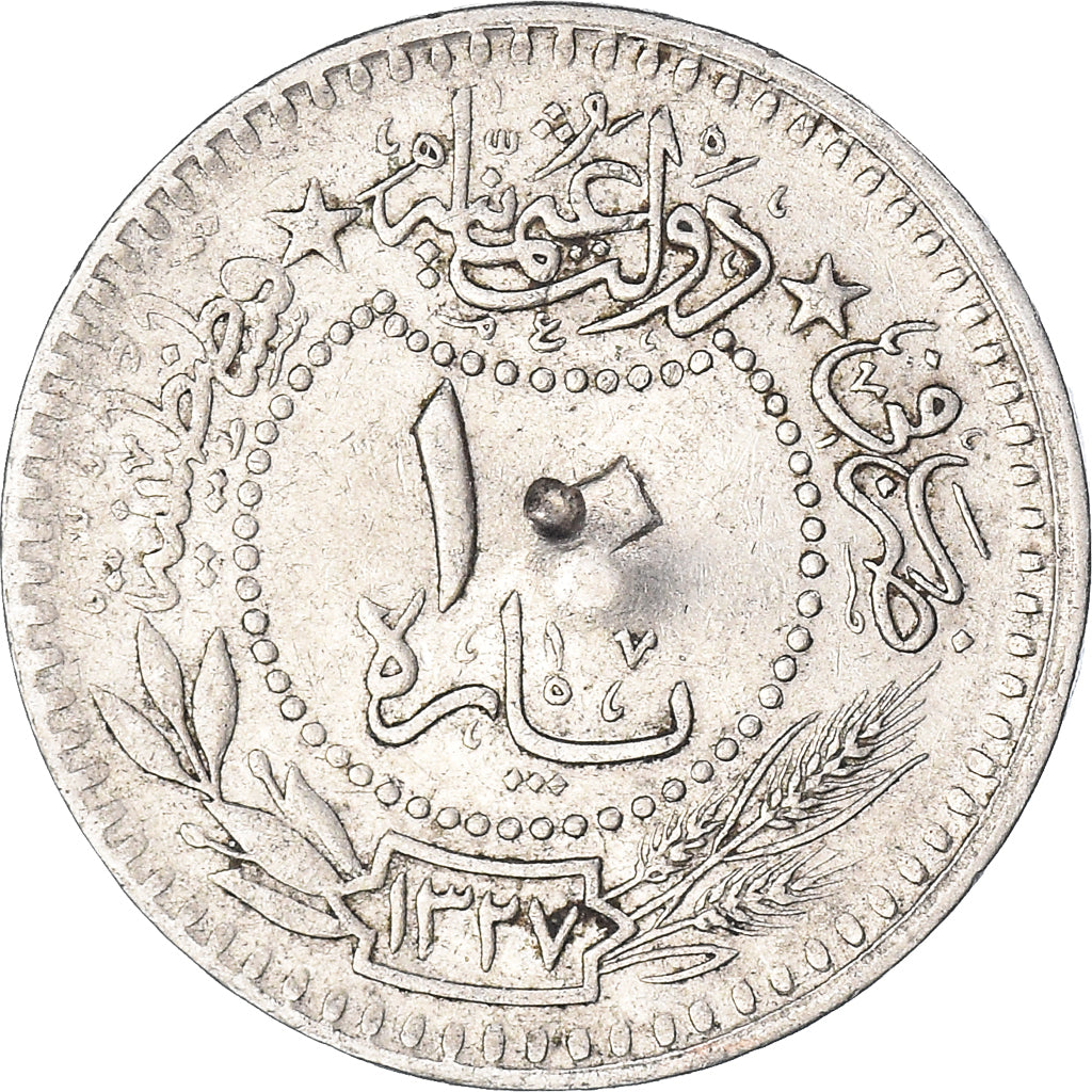 Moneta, Turchia, 10 Para, 1327