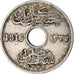 Coin, Egypt, 5 Milliemes, 1916