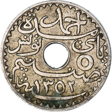Munten, Tunisië, 5 Centimes, 1933
