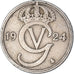 Moneda, Suecia, 50 Öre, 1924
