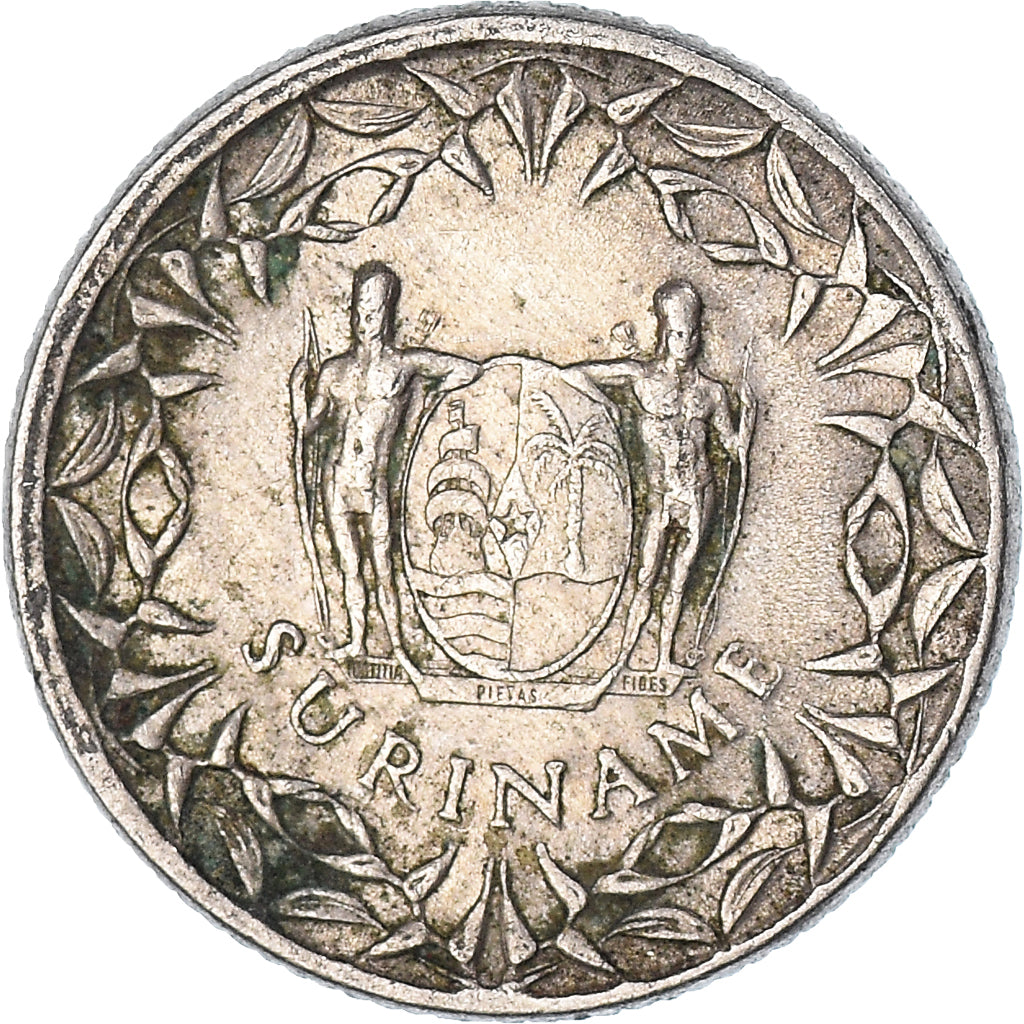 Coin, Suriname, 10 Cents, 1966