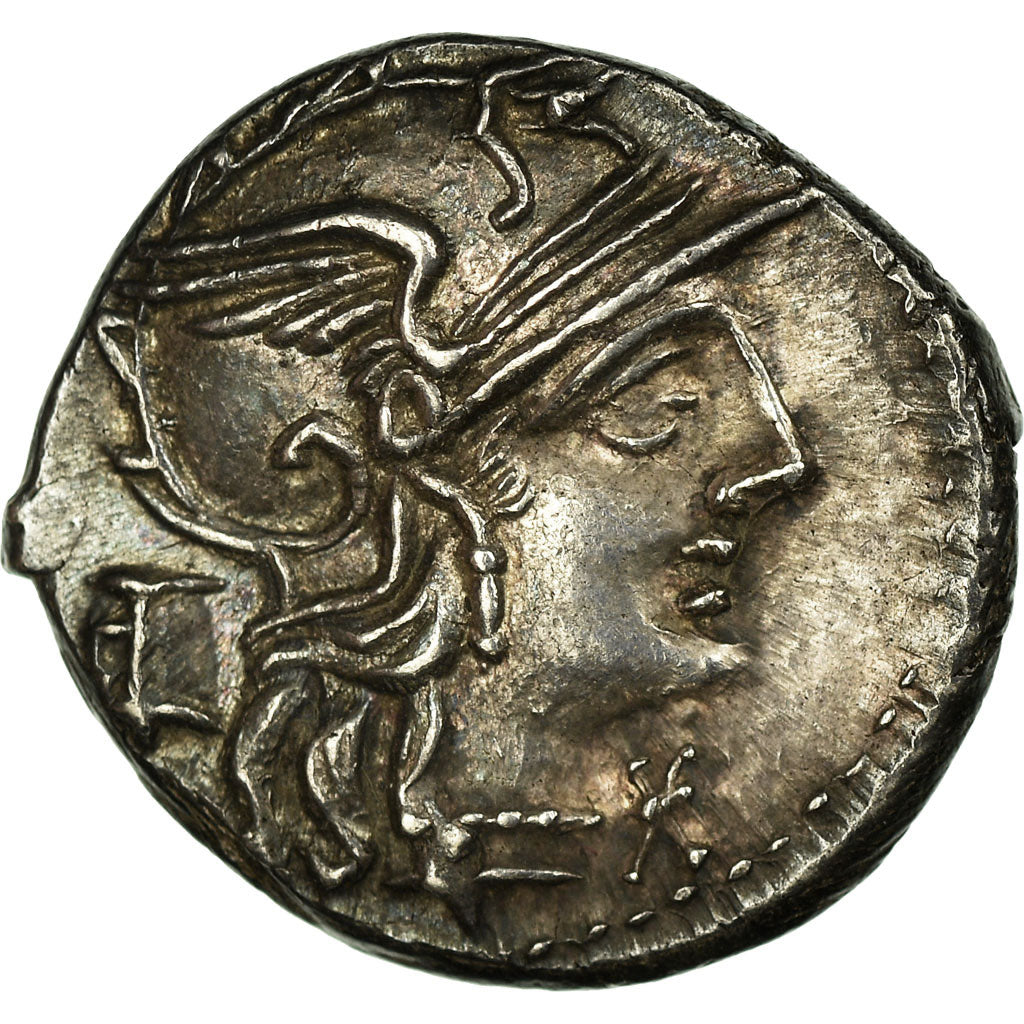Coin, Marcia, Denarius, Rome, AU(55-58), Silver, Babelon:8