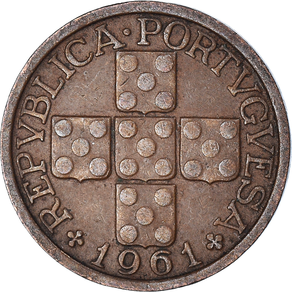 Coin, Portugal, 10 Centavos, 1961