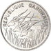 Moneda, Gabón, 100 Francs, 1975