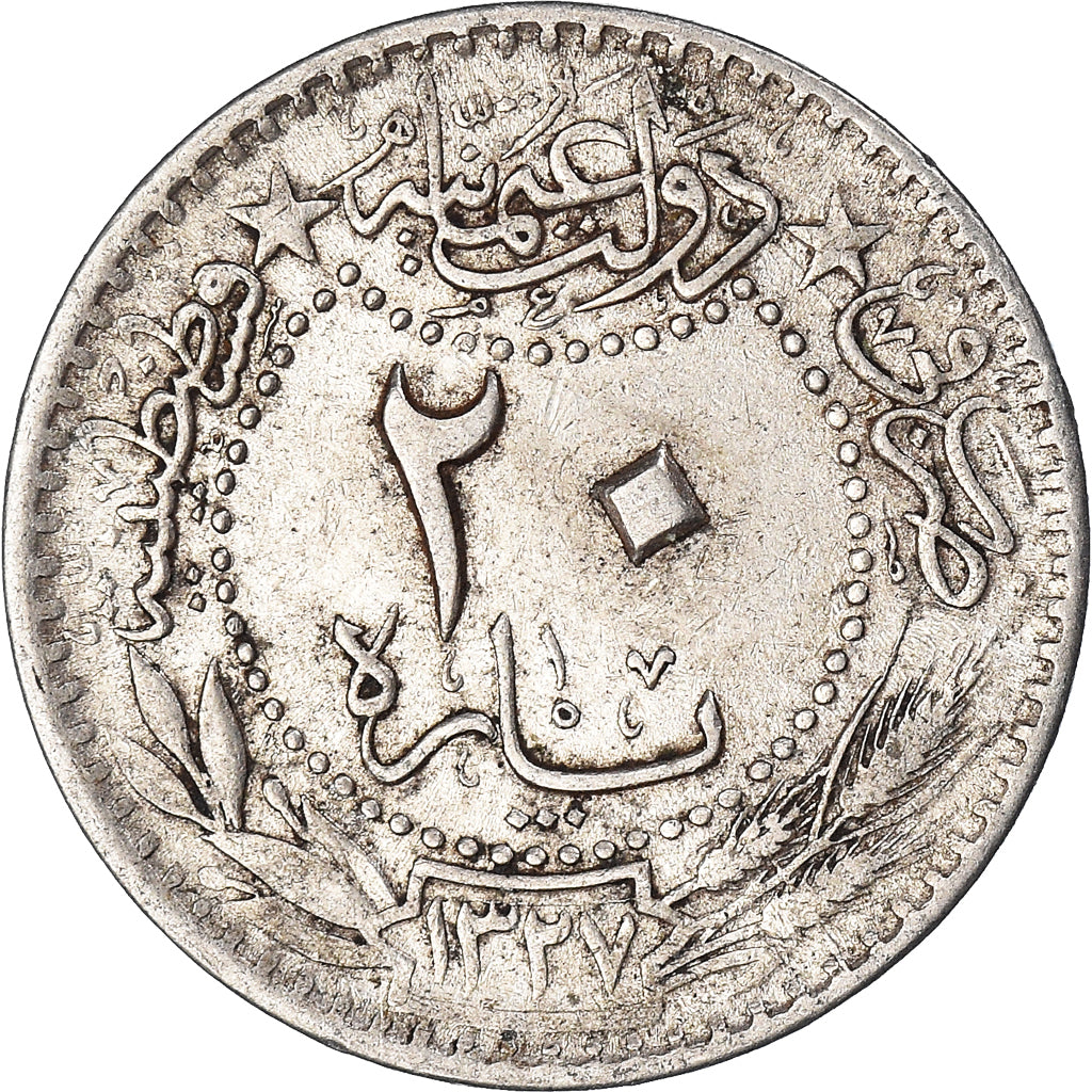 Moneta, Turchia, 20 Para, 1327