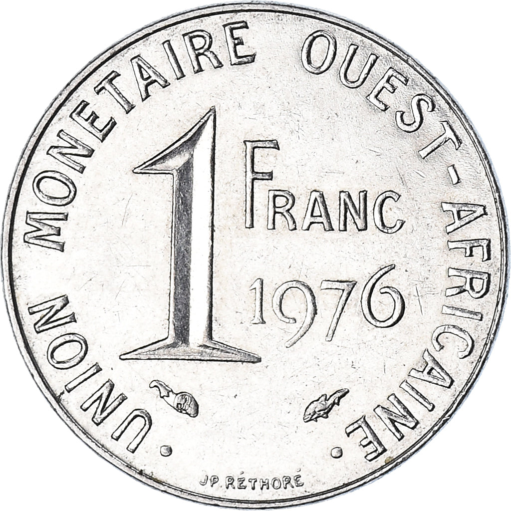 Moneda, Estados del África Occidental, Franc, 1976