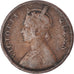 Monnaie, Inde, 1/4 Anna, 1862