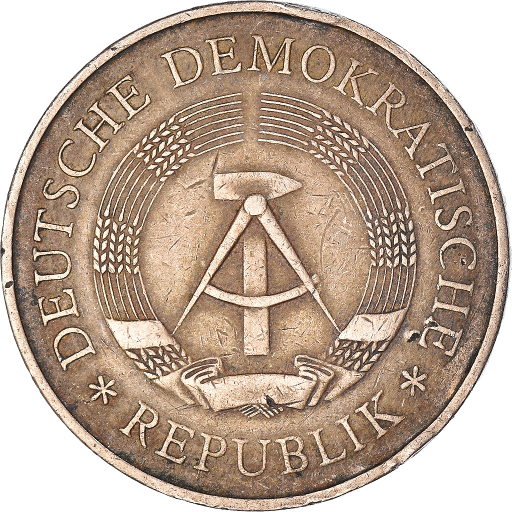 Munten, DUITSE DEMOCRATISCHE REPUBLIEK, 5 Mark, 1969