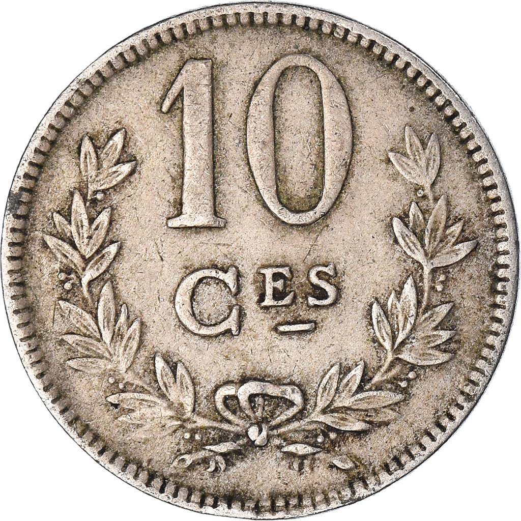 Moneda, Luxemburgo, 10 Centimes, 1924