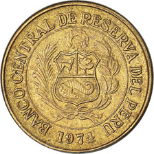 Moneda, Perú, 10 Centavos, 1974