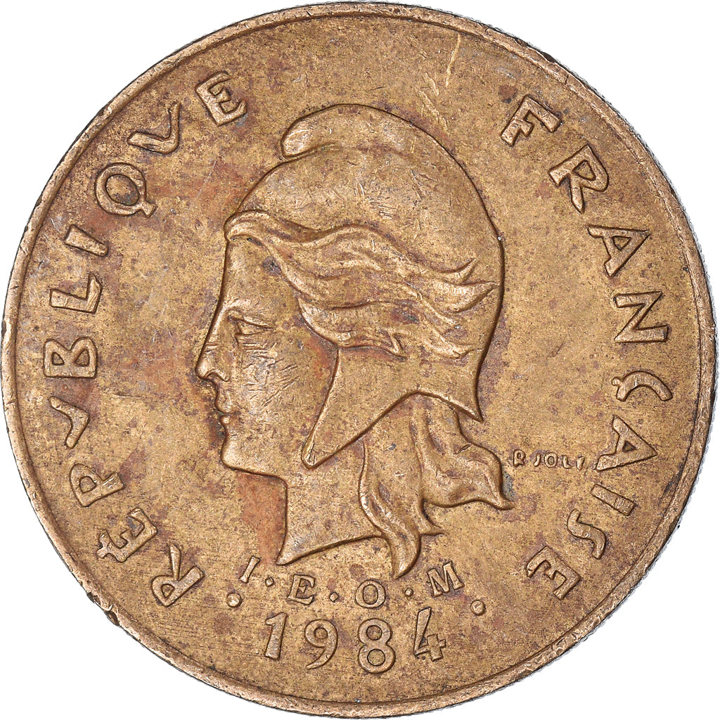 Moneda, Nueva Caledonia, 100 Francs, 1984