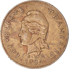 Moneda, Nueva Caledonia, 100 Francs, 1984