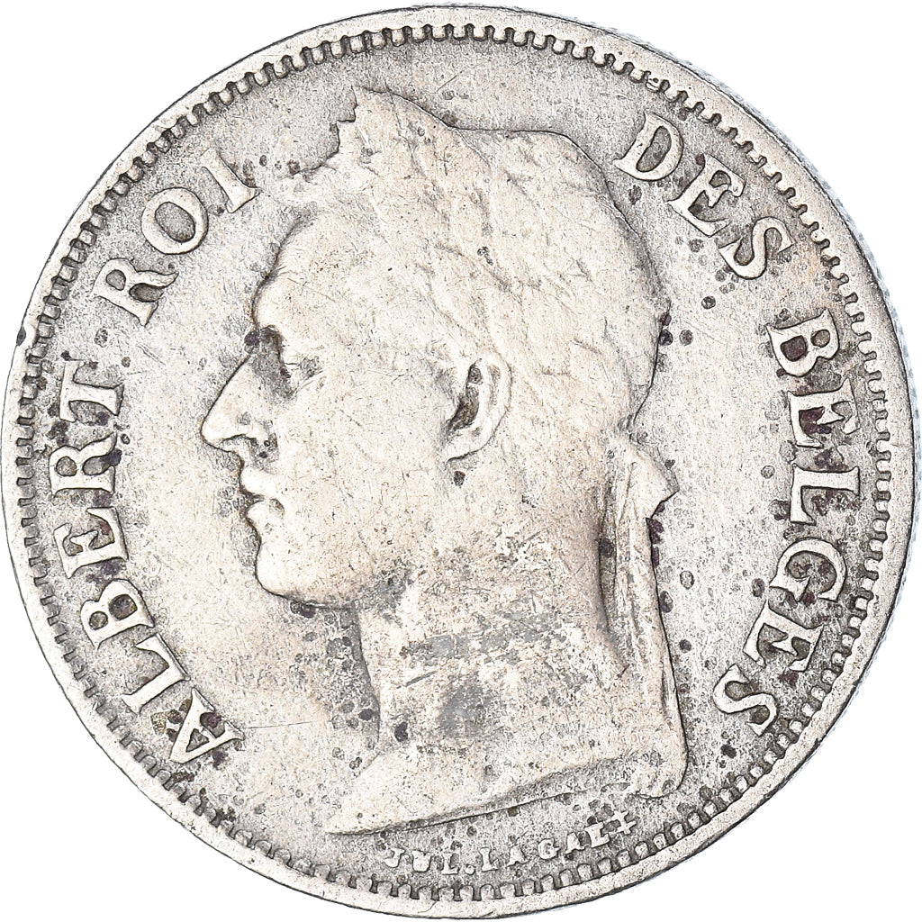 Coin, Belgian Congo, 50 Centimes, 1927