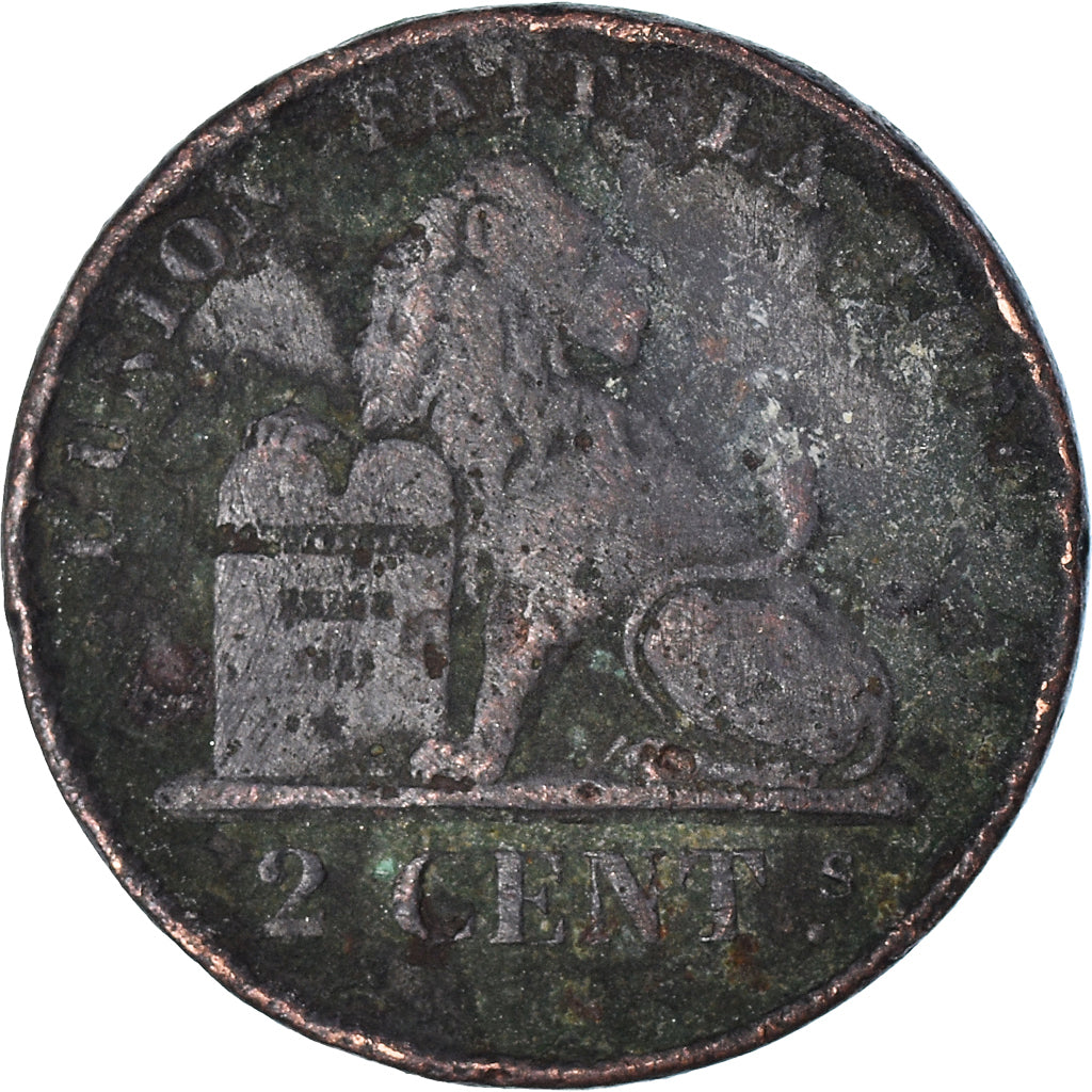 Munten, België, 2 Centimes, 1859