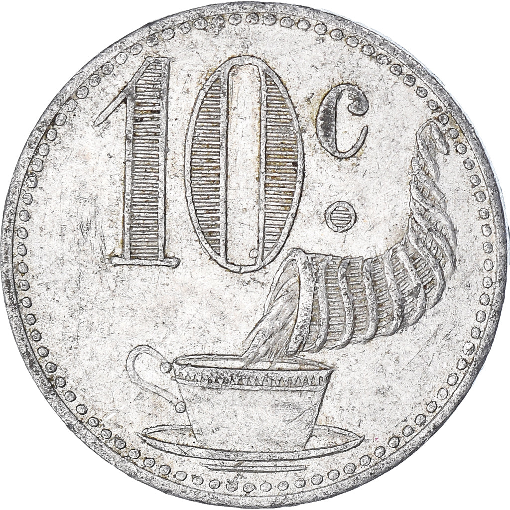 Moneda, Francia, 10 Centimes, Undated