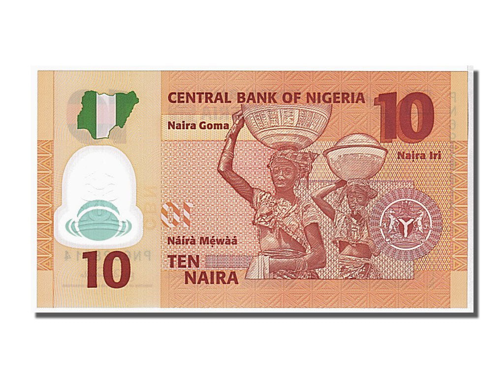 Nigeria, 10 Naira, 2009, KM #33e, UNC(65-70), PN6928914