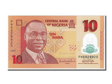 Banknote, Nigeria, 10 Naira, 2009, KM:33e, UNC(65-70)