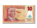 Banknote, Nigeria, 10 Naira, 2009, KM:33e, UNC(65-70)