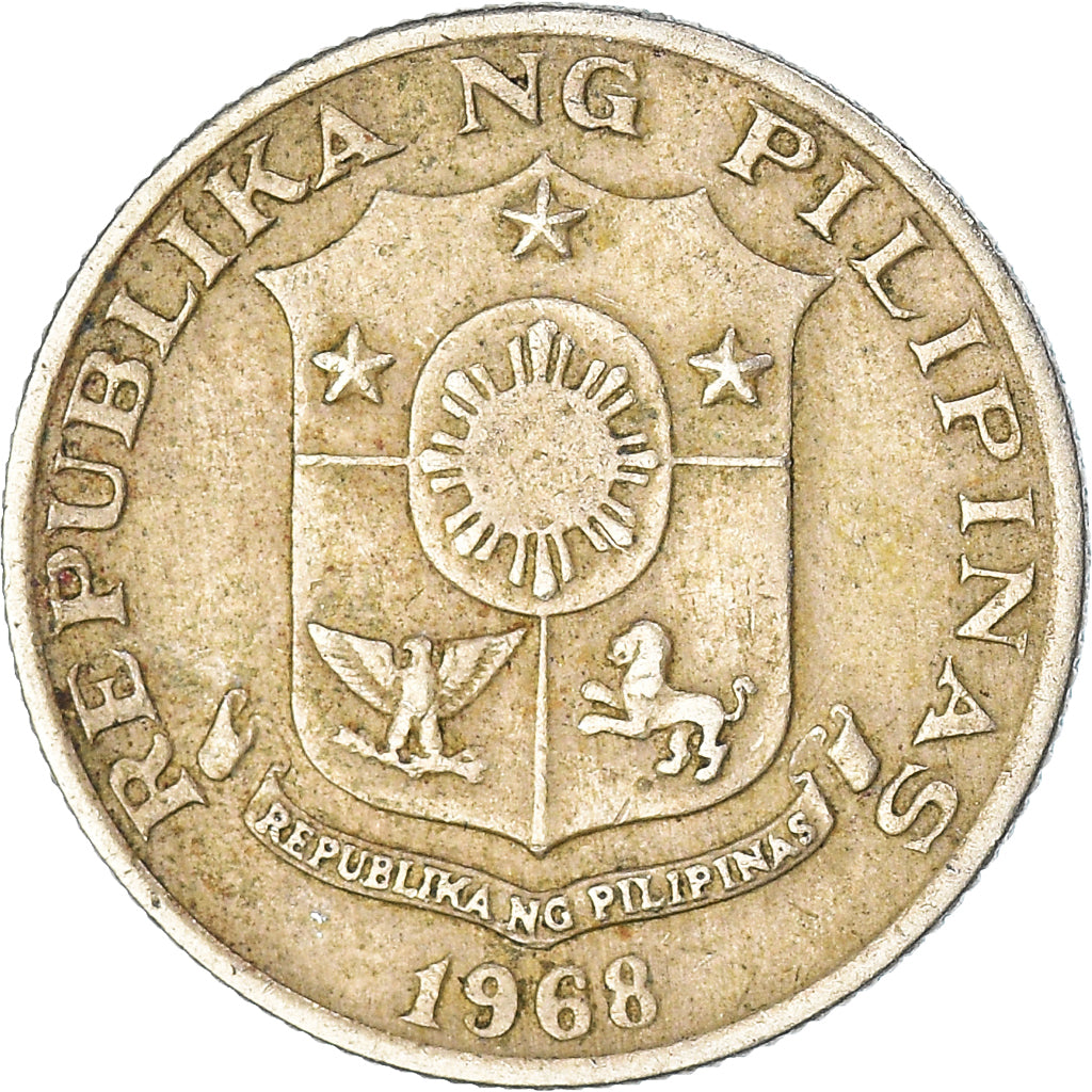 Moneta, Filipiny, 10 Centavos, 1968
